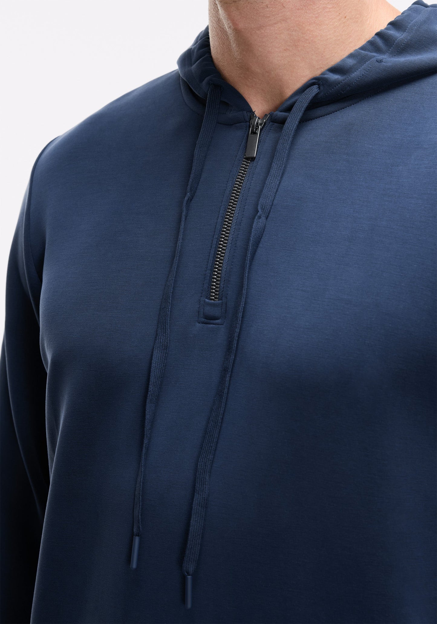 Washed Interlock Hoodie